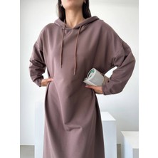 Modesto Plain Dress Mocha