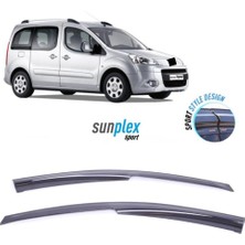 Bes Tuning Citroen Berlingo 2018-2020 Sunplex Sport Style Cam Rüzgarlığı Set 2li