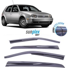 Bes Tuning Volkswagen Golf 5-6-7 2013-2019 Sunplex Sport Style Cam Rüzgarlığı Set 4lü