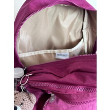 Nemo Bags Bordo Sırt Çantası Okul Çantası Laptop ve Seyahat Çantası Su Geçirmez Spor Çanta