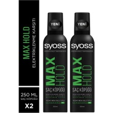 Syoss Köpük Maximum Tutuş 250 ml x 2