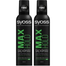 Syoss Köpük Maximum Tutuş 250 ml x 2