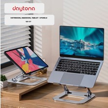 Daytona Np-T4  Alüminyum Katlanabilir Taşınabilir 15'-17' Macbook /tablet / Laptop Standı