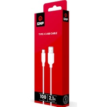 Kılıç Teknoloji Gnp 2.1 Mah Type-C Şarj Kablosu Beyaz