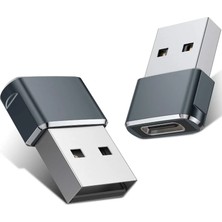 Flagen USB To Type C - USB 3.0 Yüksek Hızlı Veri Aktarımı Çevirici Aparat Dönüştürücü Otg Adaptör