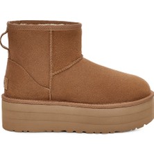 UGG Kadın Bot 1134991 Ugg W Classıc Mını Platform Chestnut (Taba)