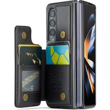 Seashell Digital Samsung Galaxy Z Fold4 5g Parlak Koruyucu Black Telefon Kılıfı (Yurt Dışından)