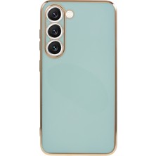 Seashell Digital Samsung Galaxy S23 Elektraplatma 6d Parlak Cep Geri Cover Cen Telefon Kılıfı (Yurt Dışından)