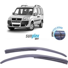 Bes Tuning Fıat Doblo Iı 2010-2020 Sunplex Sport Style Cam Rüzgarlığı Set 4lü