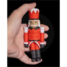 Bi'şeyler Sepeti Nutcracker Keychain - Anahtarlık Figür