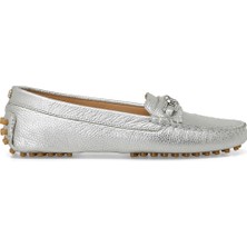 Nine West Medn  4fx Gümüş Kadın Loafer