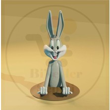 Bi'şeyler Sepeti Bugs Bunny Telefon Tutucu Figür