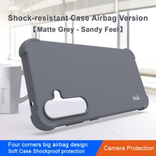 Seashell Digital Samsung Galaxy S23 Fe Aırbag Cony Tpu Cover Grey Telefon Kılıfı (Yurt Dışından)