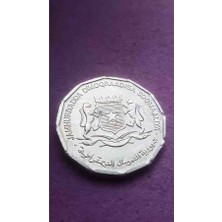 Deren Pecunia Somali 1976 Yılı 5 Senti Çil Çap; 20 mm