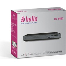 HELLO HL-5483 USB-HDMI KUMANDALI HD DVD/DIVX PLAYER