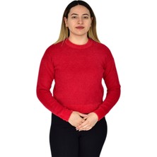 Liliyana Kadın Yumoş Spor Triko Kazak BGL-ST03365