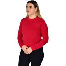 Liliyana Kadın Yumoş Spor Triko Kazak BGL-ST03365