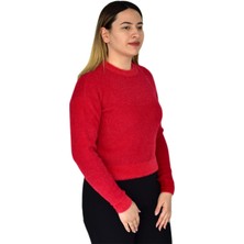 Liliyana Kadın Yumoş Spor Triko Kazak BGL-ST03365