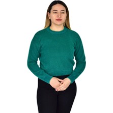 Liliyana Kadın Yumoş Spor Triko Kazak BGL-ST03365