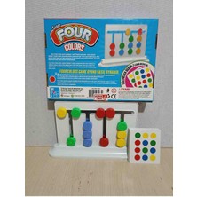 Hbnc Four Color Game Akıl Zekâ Mantık Oyunu Rubik Abaküs (4 Renk Oyun)