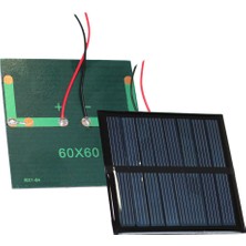 Epilons Powermaster GP-18279 Öğrenciler Için 4.2 Volt - 0.6 Watt 60X60 mm Solar Güneş Paneli