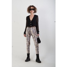 Zelish My Sister Yılan Derisi Tayt