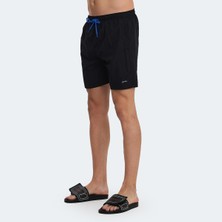 Slazenger RENO Erkek Cepli Deniz Şortu Siyah Mayo