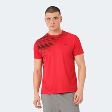 Slazenger RAVEN Erkek Tişört Kırmızı