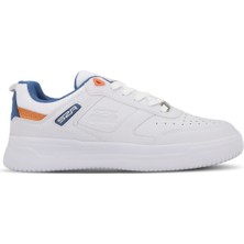 Slazenger PROJECT I Erkek Sneaker Koşu & Yürüyüş Ayakkabısı Beyaz / Saks Mavi