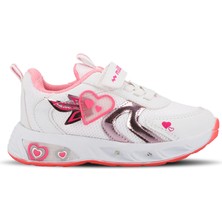 Mille Paolıno Kız Çocuk Sneaker Ayakkabı Beyaz / Pembe