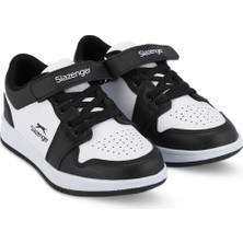 Slazenger PRINCE I Unisex Çocuk Sneaker Ayakkabı Beyaz / Siyah