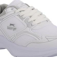 Slazenger Gıma Kadın Sneaker Ayakkabı Beyaz / Gümüş