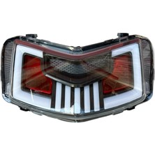 Motorcu Aziz Aslan Strada 125 Arka Stop Komple Orjinal