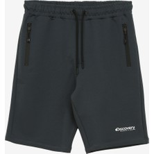 Discovery Expedition Antrasit Erkek Sweat Şort D4SM-SHT3286