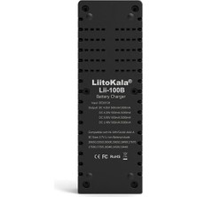 LIITOKALA LII-100B UNİVERSAL AA/AAA/18650/14500/123A AKILLI TEKLİ PİL ŞARJ CİHAZI ALETİ