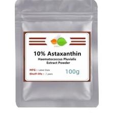 Mingjinshop3 50G Tarzı Yüksek Li% 10 Astaksantin, Doğal Haematococcus Pluvialis (Yurt Dışından)