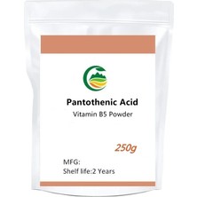 Mingjinshop3 50G Tarzı G 100% Saf Vitamin B5PANTOTENIK Asit, Birinci Sınıf B5 Vitamini (Yurt Dışından)