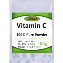 Mingjinshop3 100G Tarzı % 100 Askorbik Asit Acerola Kiraz Özü Tozu Vitamowder Beyazlatıcı Cilt Bakım Maskesi (Yurt Dışından)