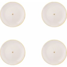 Porland Date Düz Tabak 17 Cm 4 Lü 04alm005810