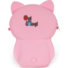 Ogi Mogi Toys Silikon Pembe Kedi Omuz Çantası