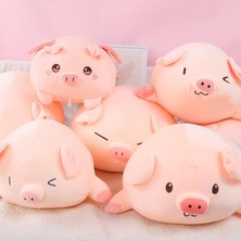 Szjiede Domuz Peluş Oyuncak Dolması Domuz Sarılma Yastık Peluş Domuz Doldurulmuş Hayvan Sevimli Domuz 15.7" (Yurt Dışından)