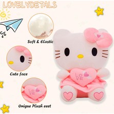 Szjiede Kitty Peluş Oyuncaklar, 15.7 Inç Karikatür Doldurulmuş Hayvanlar Bebek Sarılma Yastık Şekil, Kızlar Için Noel Paskalya Doğum Günü Partisi Yeni Yıl Için Harika Hediyeler (PEMBE-40CM (Yurt Dışından)
