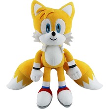 Szjiede Sarı Sonic Peluş Aksiyon Figürü Hayvan Kirpi Süper Sonic Ray Uçan Sincap Film Peluş Hediye Peluş Çocuklar Için Erkek ve Kız Sonic The Hedgehog Oyuncak Kuyrukları Peluş, Knuckles Pe (Yurt Dışından)