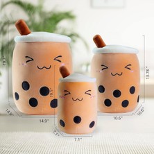 Szjiede Sevimli Boba Dolması Peluş Kawaii Kabarcık Çay Peluş Yumuşak Yastık Karikatür Süt Çay Bardağı Yastık Gıda Peluş Sarılma Peluş Oyuncaklar Erkekler Kızlar Için Noel Doğum Günü Hediye (Yurt Dışından)