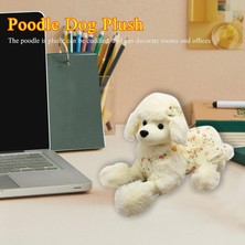 Szjiede 11.8 "kaniş Doldurulmuş Hayvan Peluş, Çocuklar Için Köpek Peluş Oyuncak Köpek Yastık Beyaz (Yurt Dışından)