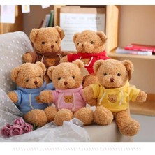 Szjiede Sevimli Teddy Bear Peluş Doldurulmuş Hayvan, Kahve Kapşonlu Teddy Bear, Çocuklar Için Hediyeler (19.6 "pembe) (Yurt Dışından)