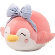 Szjiede Pembe Penguen Peluş Yastık Dolması Hayvan Snuggly Yastık Sevimli Peluş Oyuncak Snuggle Buddy Plushie Çocuklar Erkekler Kızlar Için Kawaii Yumuşak Sarılma Yastık 17.7in (Yurt Dışından)