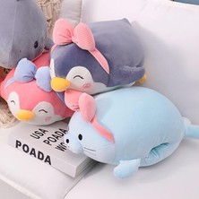 Szjiede Pembe Penguen Peluş Yastık Dolması Hayvan Snuggly Yastık Sevimli Peluş Oyuncak Snuggle Buddy Plushie Çocuklar Erkekler Kızlar Için Kawaii Yumuşak Sarılma Yastık 17.7in (Yurt Dışından)