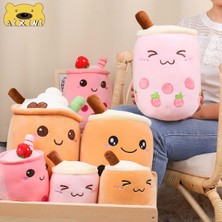 Szjiede 13.7 Inç Boba Peluş Dolması Kabarcık Çay Peluş Karikatür Süt Çay Bardağı Yastık Büyük, Çocuklar Için Yumuşak Kawaii (Yurt Dışından)