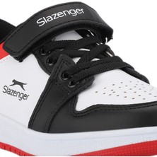 Slazenger PRINCE I Unisex Çocuk Sneaker Ayakkabı Beyaz / Siyah